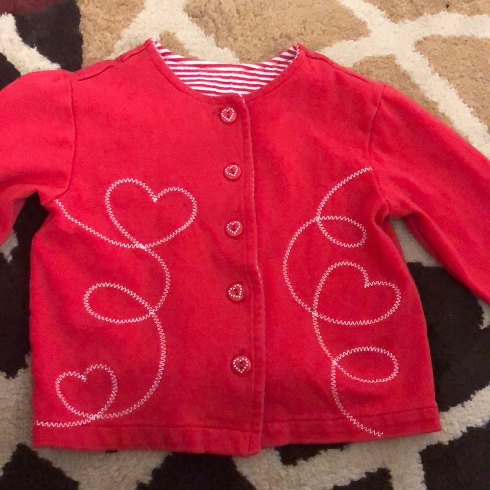 Toddler girl jacket red 2t